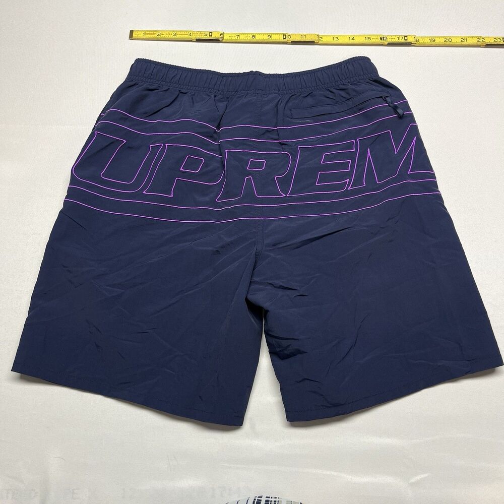 Supreme Big Logo Nylon Short Size Small NWT - Picture 7 of 11